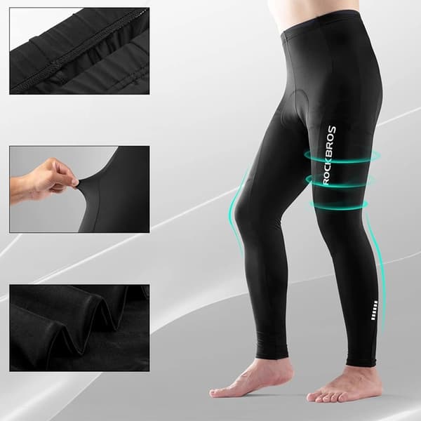 Rockbros Ventilerande Cykelbyxor XXXL - Svart