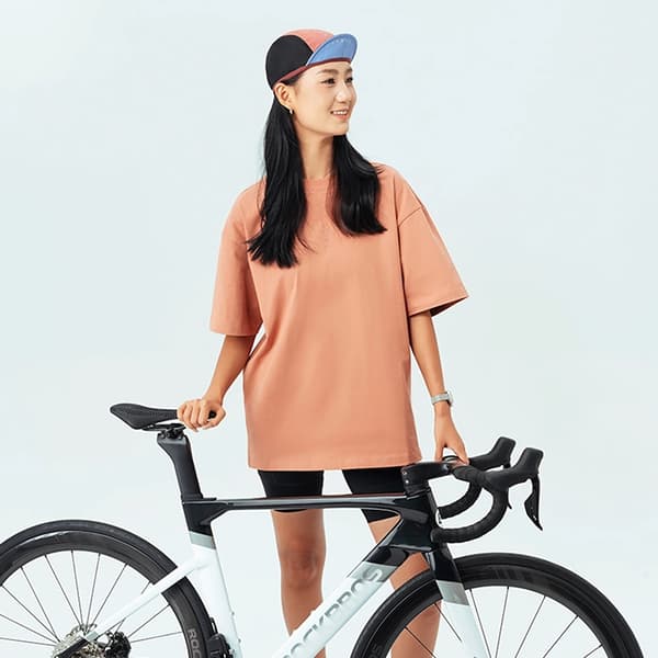 Rockbros Cykelkeps med Visir - Röd