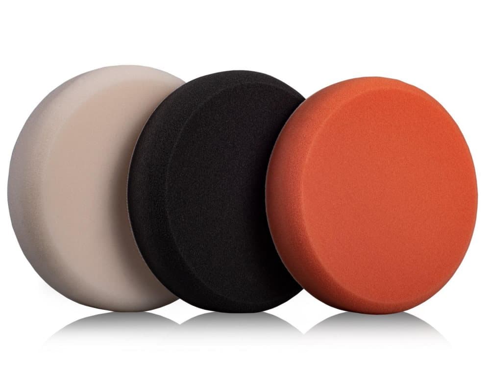 VONROC Poleringssvampar för polermaskin 150mm - 3st| Universal