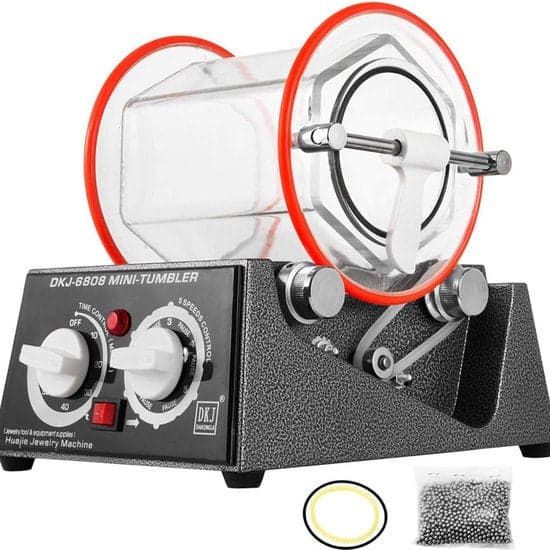 Polsk trumma - Polish - Rock Tumbler - Polish Drum for Stones - Jewelry - 5 kg - Hobby