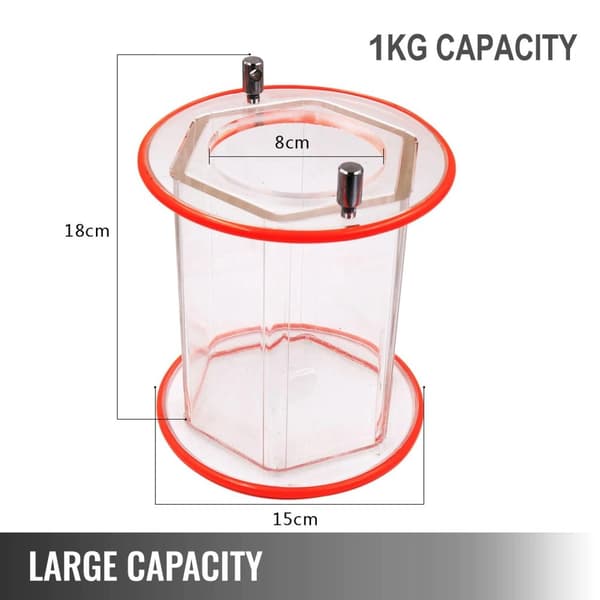 1 kg roterande trumma ytpoleringsmaskin, smyckespolermaskin med polerpärlor, kraftfull prestanda, humaniserad design