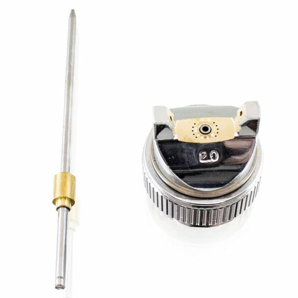 Munstycke f�r en 2 mm f�rgsprutpistol medf�ljer en Bituxx-n?l