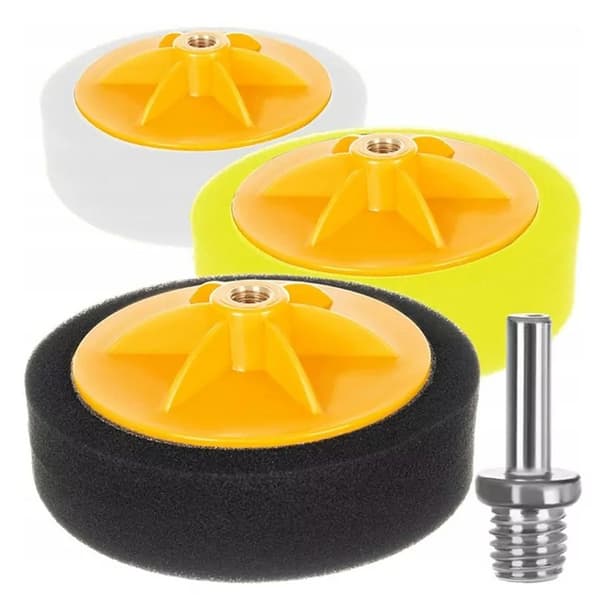 3-Pack - Polersvamp för Skruvdragare - 150mm