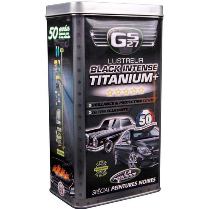 Polermaskin Titanium + Black Intense Classics GS27 CL160250