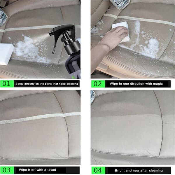 Autojen Nahkasisustuksen Kunnostusneste - 300ML Uudistaja Korjauspinnoite Vaha