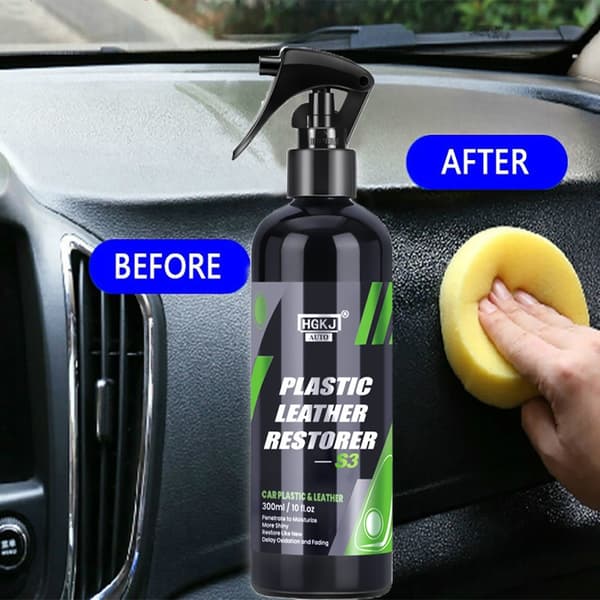 Autojen Nahkasisustuksen Kunnostusneste - 300ML Uudistaja Korjauspinnoite Vaha