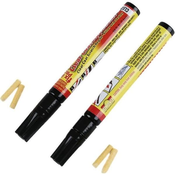 Reparationspenna Refinishing Pen - Refinishing Tool för att renovera bilrepor, paket med 2