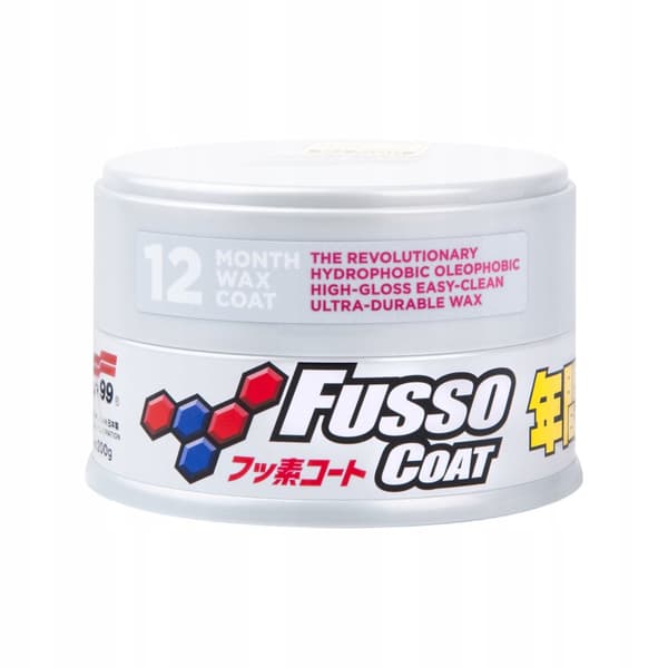Soft99 Fusso Coat 12 kuukautta Light Colour Vaha 200g