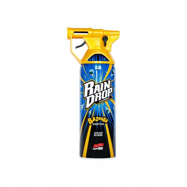 Soft99 Rain Drop Bazooka 300ml Snabbdetaljerare för blött lack mikrofiber