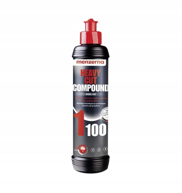 MENZERNA Heavy Cut Compound 1100 250ml Polerpasta kraftig slibende