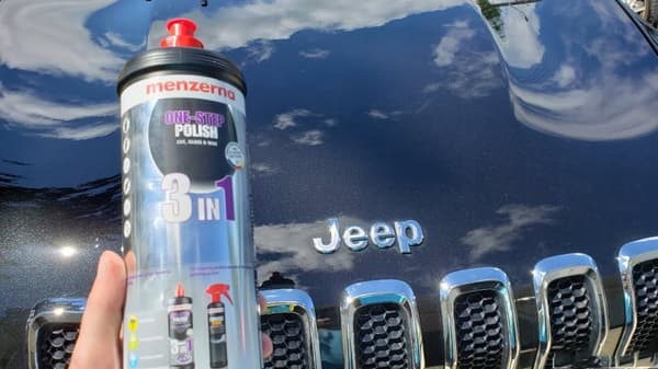 MENZERNA 3w1 One Step Polish 1L Pasta kiillotusaine auton maalipinnan kiillotukseen