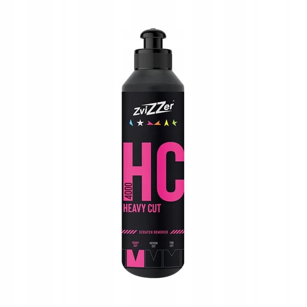 Zvizzer HC4000 Heavy Cut Red 250ml Leikkaava kiillotusaine