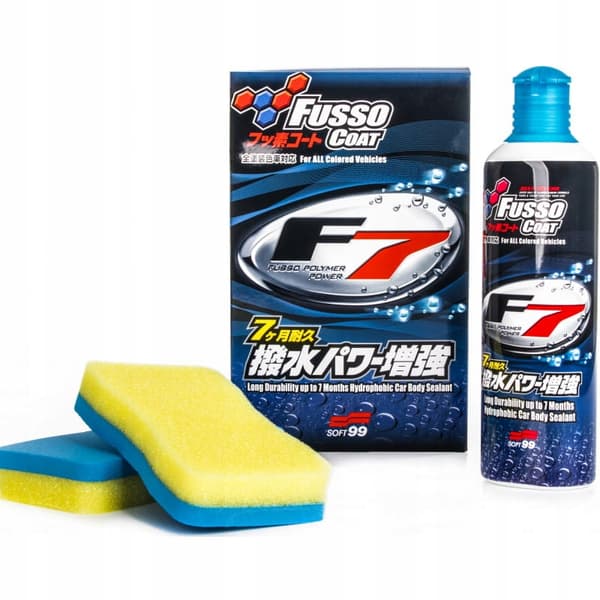Soft99 Fusso Coat F7 Alla färger bilvax som skyddar lacken