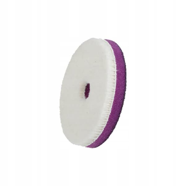 Zvizzer Doodle Wool-Pad 80mm Vit Polerplatta Polering av bilarlack