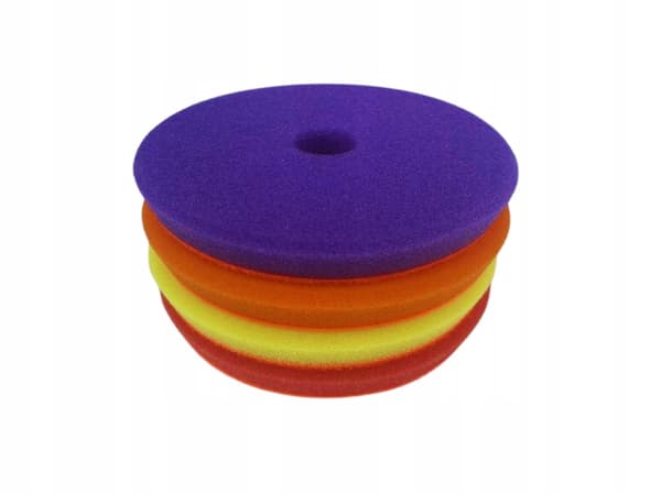 Polerpasta Polering av lack med ADBL Hard Cut 1L + 4 poleringsdynor