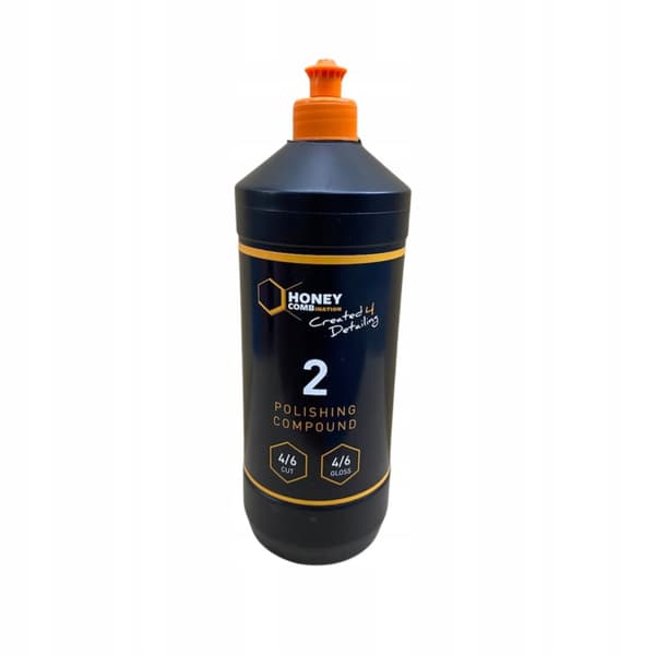 Polerpastaspasta Polering av lack Honey Combination 1 2 3 + 4 gratis pads