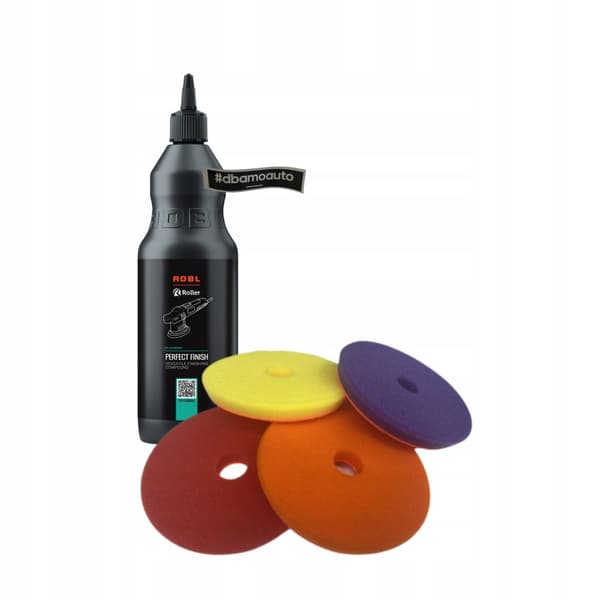 polerpasta ADBL Roller Perfect Finish 1L Polerowanie lakieru + 4 pady