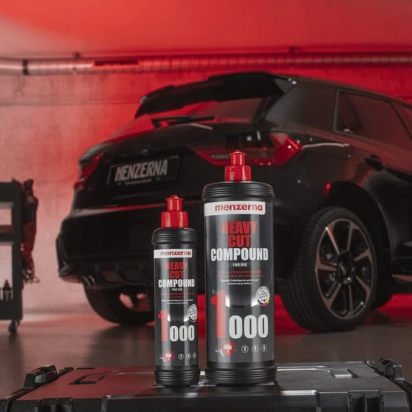 MENZERNA Heavy Cut Compound 1000 1L Hiontatahna voimakkaaseen leikkaukseen Kiillotus