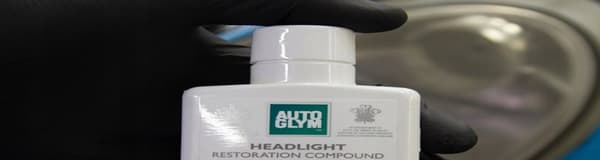 AutoGlym Headlight Kit för polering och renovering av bilens strålkastare