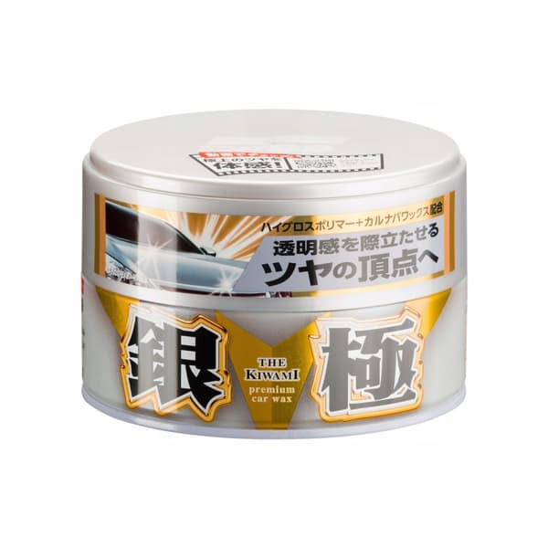 Soft99 Kiwami hybridvax för ljusa lacker 200g + Rain Drop Bazooka