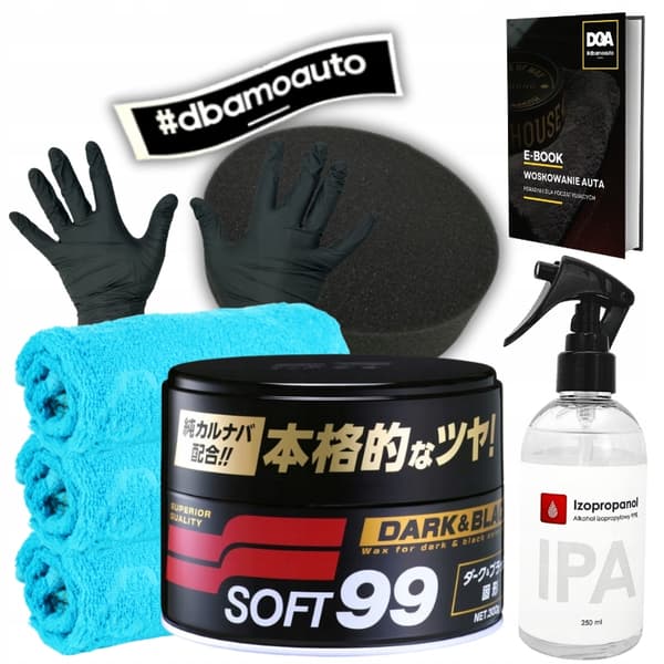 Soft99 Bilvax Dark Black Wax för mörka lacker IPA 300g