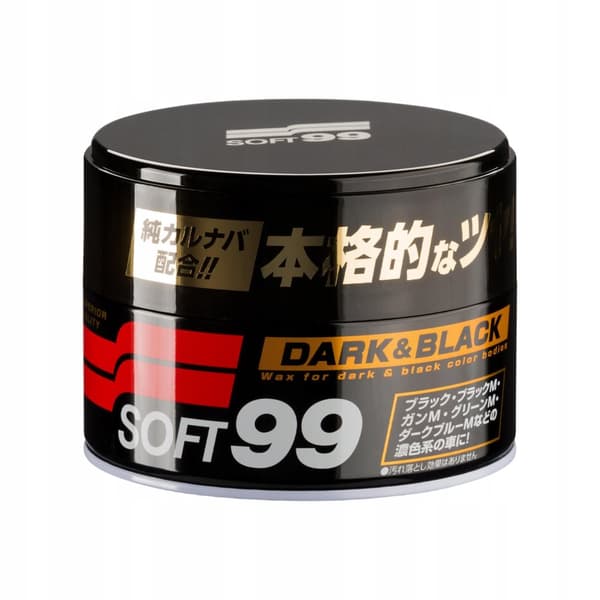 Soft99 2x BILVOKS MED CARNAUBA TIL MØRKE OG LYSE FARVER SHAMPOO