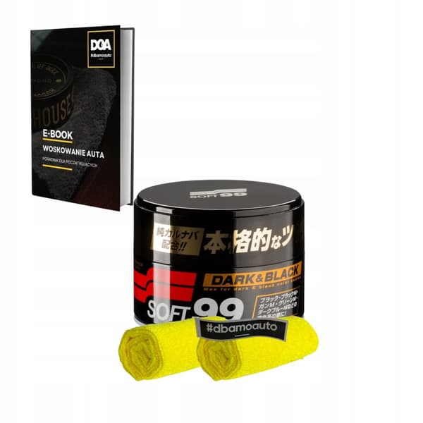 Soft99 AUTONKIILLOTUSVAAHTO CARNAUBALLA 350G 2x MIKROKUITULIINA