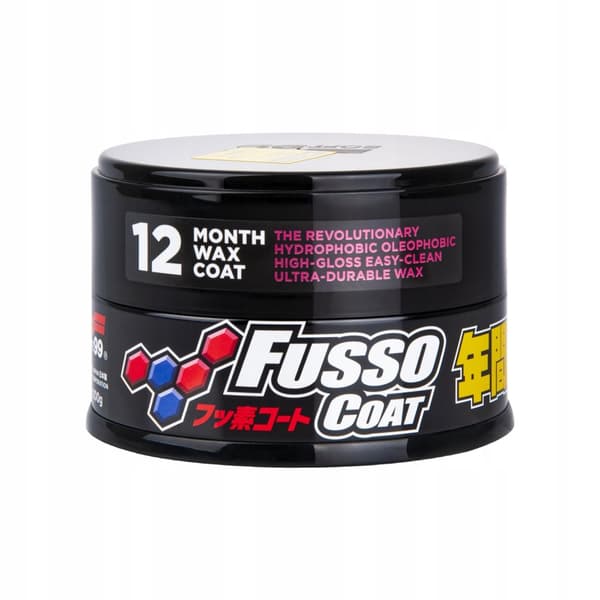 Autovaha Soft99 Fusso Coat 12 kuukautta Tumma kiilto lakka