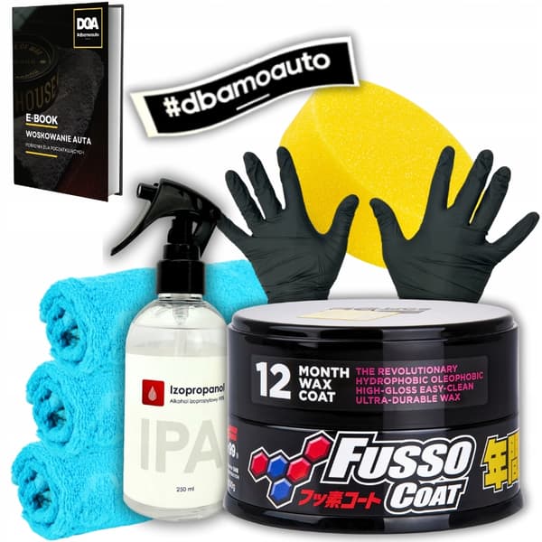 Autovaha Soft99 Fusso Coat 12 kuukautta Tumma kiilto lakka