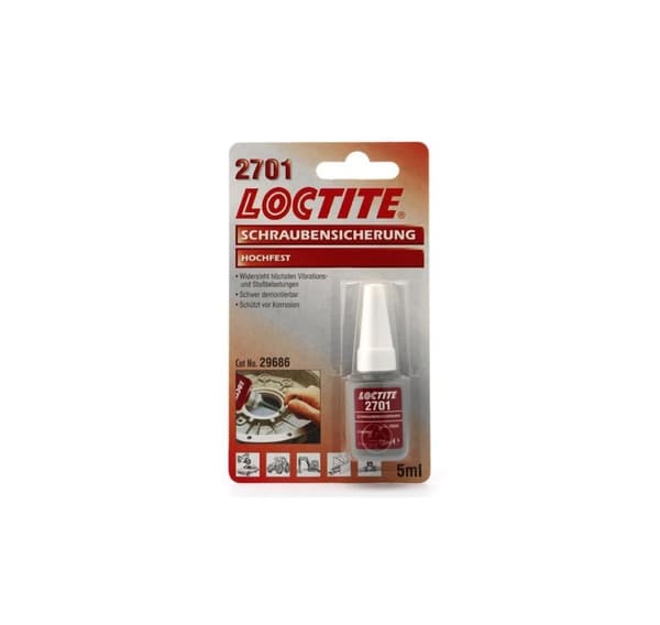 Loctite 2701 supervahva kierreliima 5ml