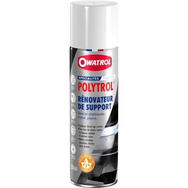 OWATROL POLYTROL Renovator Plast och Multi-ytor Exteriör Krom Golv Trädgårdsmöbler Stenar Marmor Metaller Renovator Aé