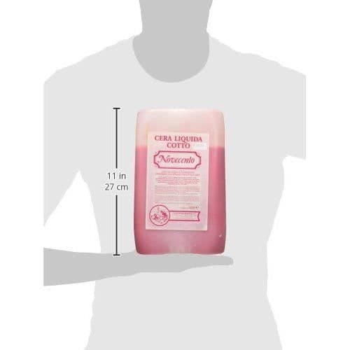 Cera Novecento Cire Novecento -nbspcire Liquid Cotto, Casale Red, 5-nbspliters - K923