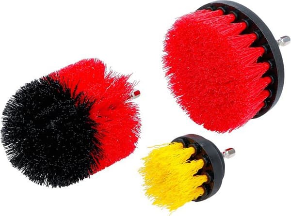 Bgs gör det själv - 50913 - BGS Gör det själv - Borstsats - för borrmaskiner - 3 delar