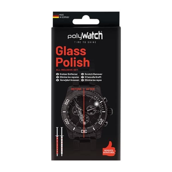 PolyWatch Glass Polish, polish för klockglas, smartphones, bilar, etc.