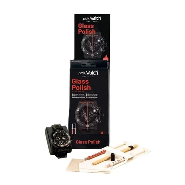 PolyWatch Glass Polish, polish för klockglas, smartphones, bilar, etc.
