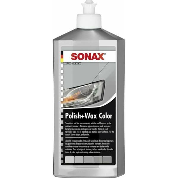 Sonax 296.300 Polish och Wax silver/grå 500ml