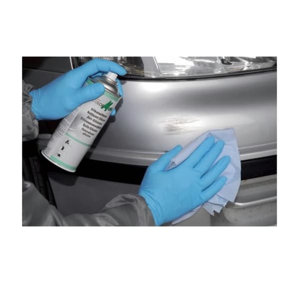 Silikoni poistettiin ColorMatic Silicone Remover 400ml:lla, Motip