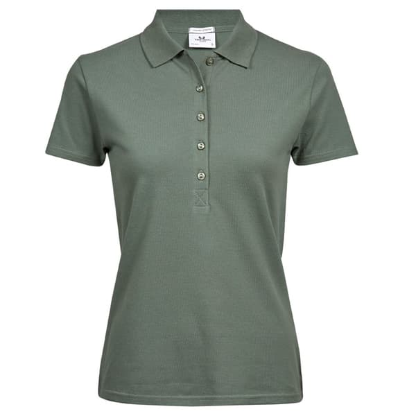 Tee Jays Womens/Ladies Luxury Stretch Short Sleeve Polo Shirt
