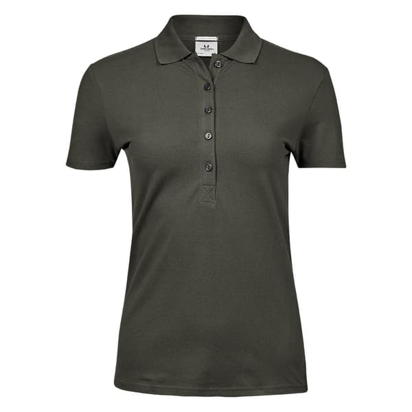 Tee Jays Womens/Ladies Luxury Stretch kortärmad polotröja