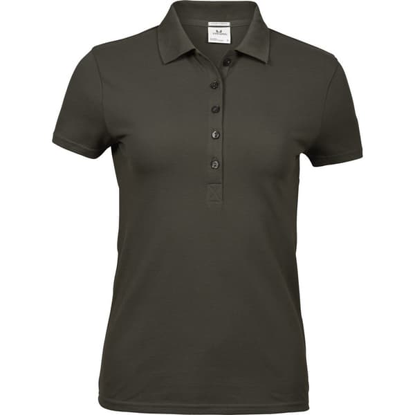 Tee Jays Womens/Ladies Luxury Stretch Short Sleeve Polo Shirt