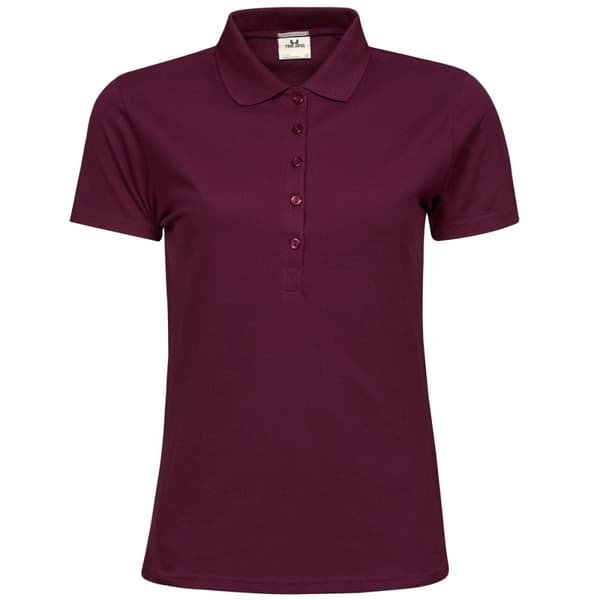 Tee Jays Womens/Ladies Luxury Stretch Short Sleeve Polo Shirt
