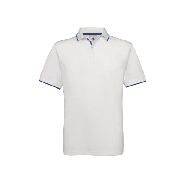B&C Mens Safran Sport Plain Short Sleeve Polo Shirt
