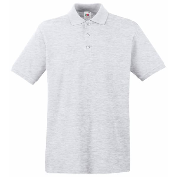 Fruit Of The Loom Premium Mens Short Sleeve Polo Shirt