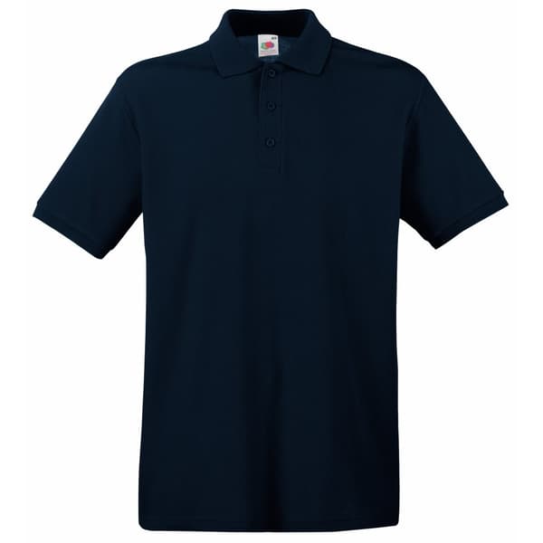 Fruit Of The Loom Premium Mens Short Sleeve Polo Shirt