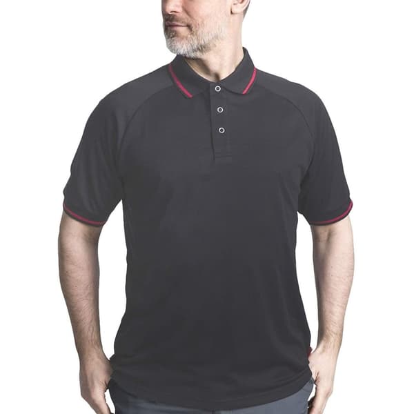Trespass Mens Bonington Short Sleeve Active Polo Shirt
