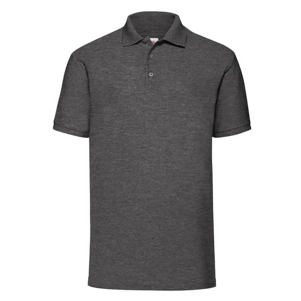 Fruit Of The Loom Mens 65/35 Pique Short Sleeve Polo Shirt