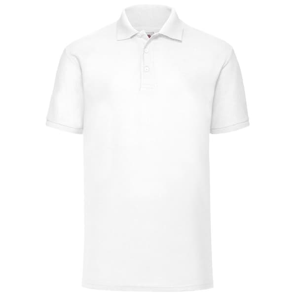 Fruit Of The Loom Mens 65/35 Pique Short Sleeve Polo Shirt