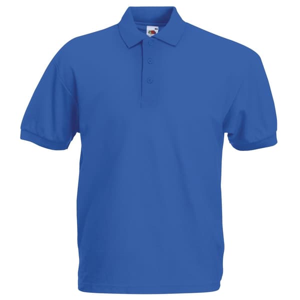 Fruit Of The Loom Mens 65/35 Pique Short Sleeve Polo Shirt