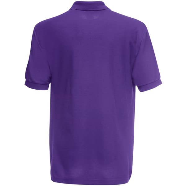 Fruit Of The Loom Mens 65/35 Pique Short Sleeve Polo Shirt
