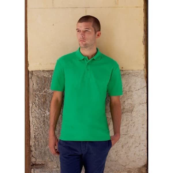 Fruit Of The Loom Mens 65/35 Pique Short Sleeve Polo Shirt